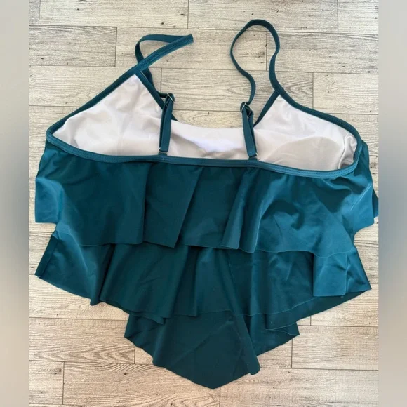 Women’s Tankini 2 piece Swimsuit (High waisted) Size Large NWOT - Picture 11 of 15